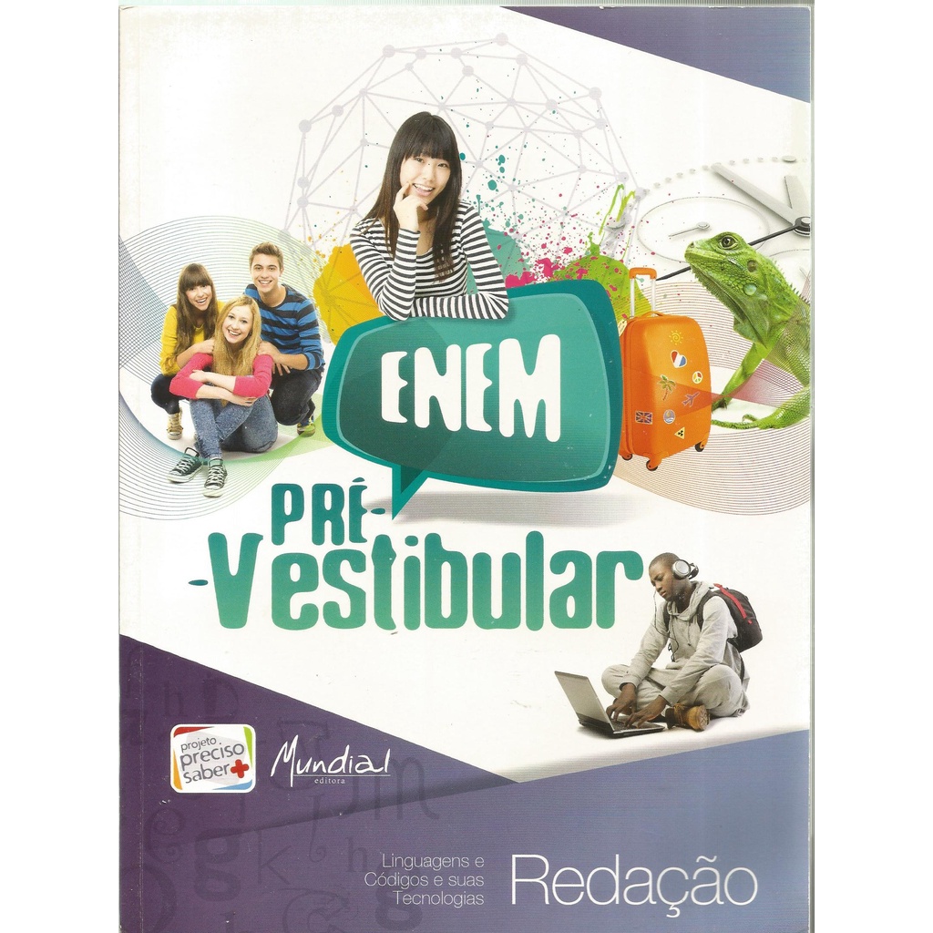 Livro: Enem - Pré - Vestibular - Redação. | Shopee Brasil