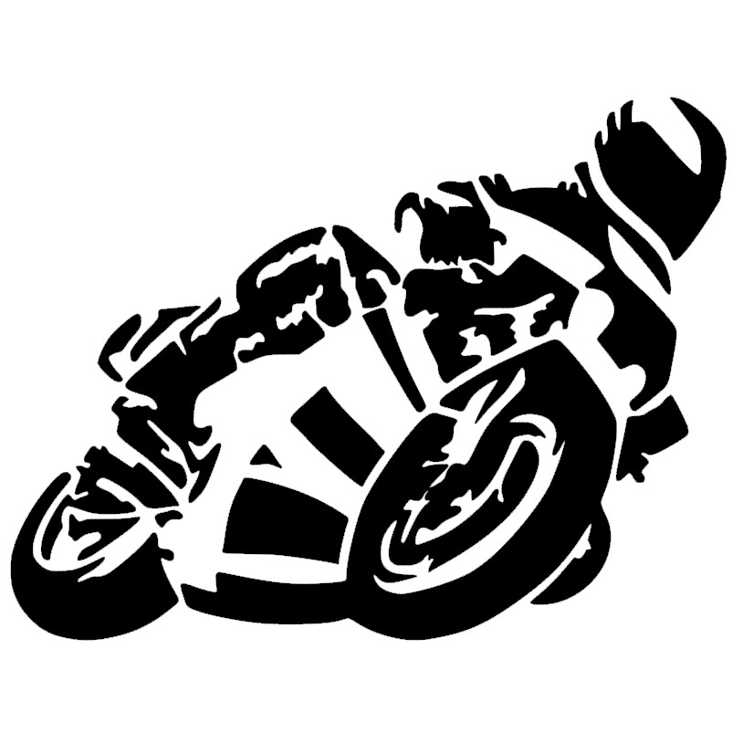 Desenho de coleção de corrida de moto