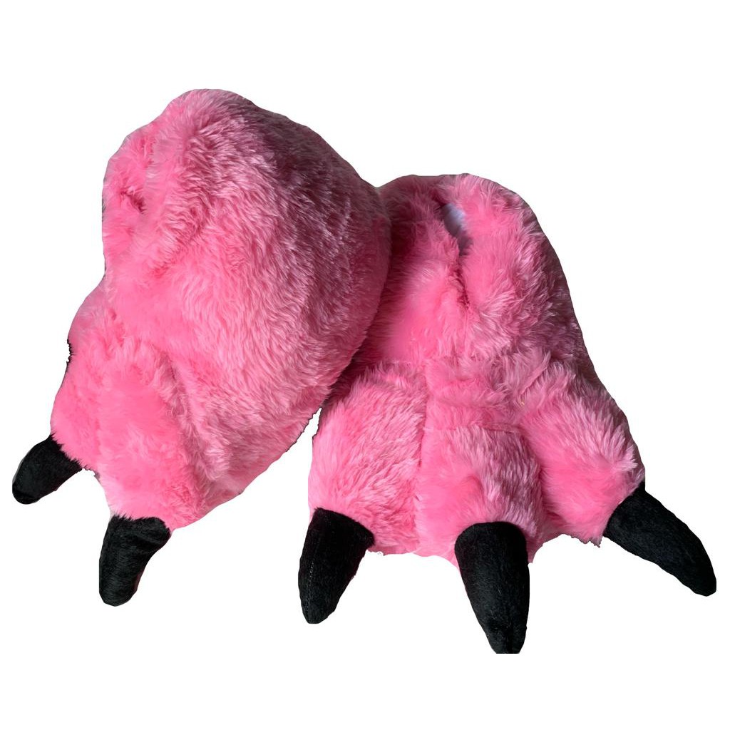 Pantufa Garra Rosa linda e confortável | Shopee Brasil