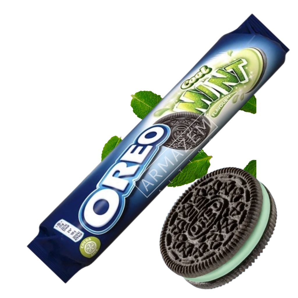 Oreo Cool Mint Oreo 154g - Oreo Menta Refrescante Importado