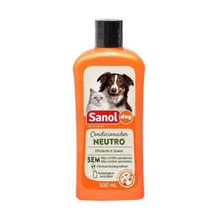 Condicionador Sanol Dog Neutro para Cães e Gatos 500ml