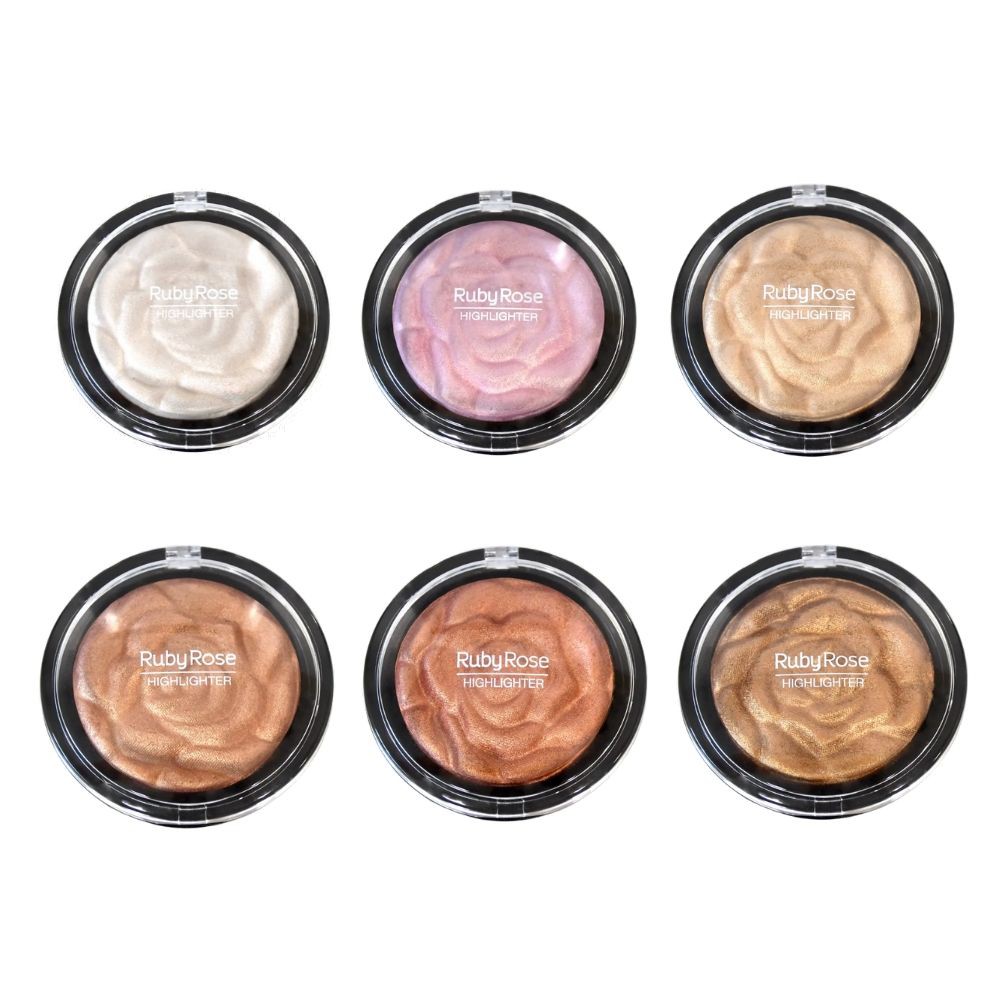 Iluminador Baked Highlighter Powder Ruby Rose | Shopee Brasil