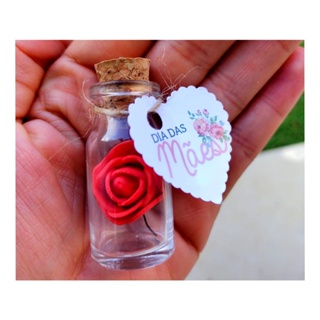 30 LEMBRANÇAS DIA DAS MÃES ROSA ETERNA COMO AMOR DE MÃE em Oferta na Shopee