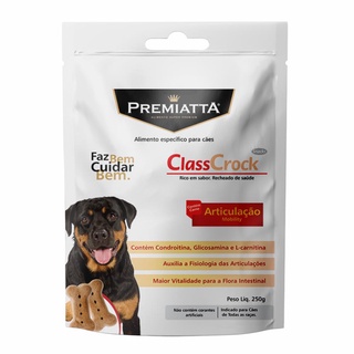 Biscoito Premiatta Cães ClassCrock Articulação - 250g