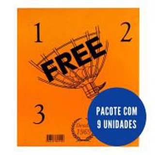 Cartela De Bingo 4x1 100 Folhas Jornal (9 Unidades)