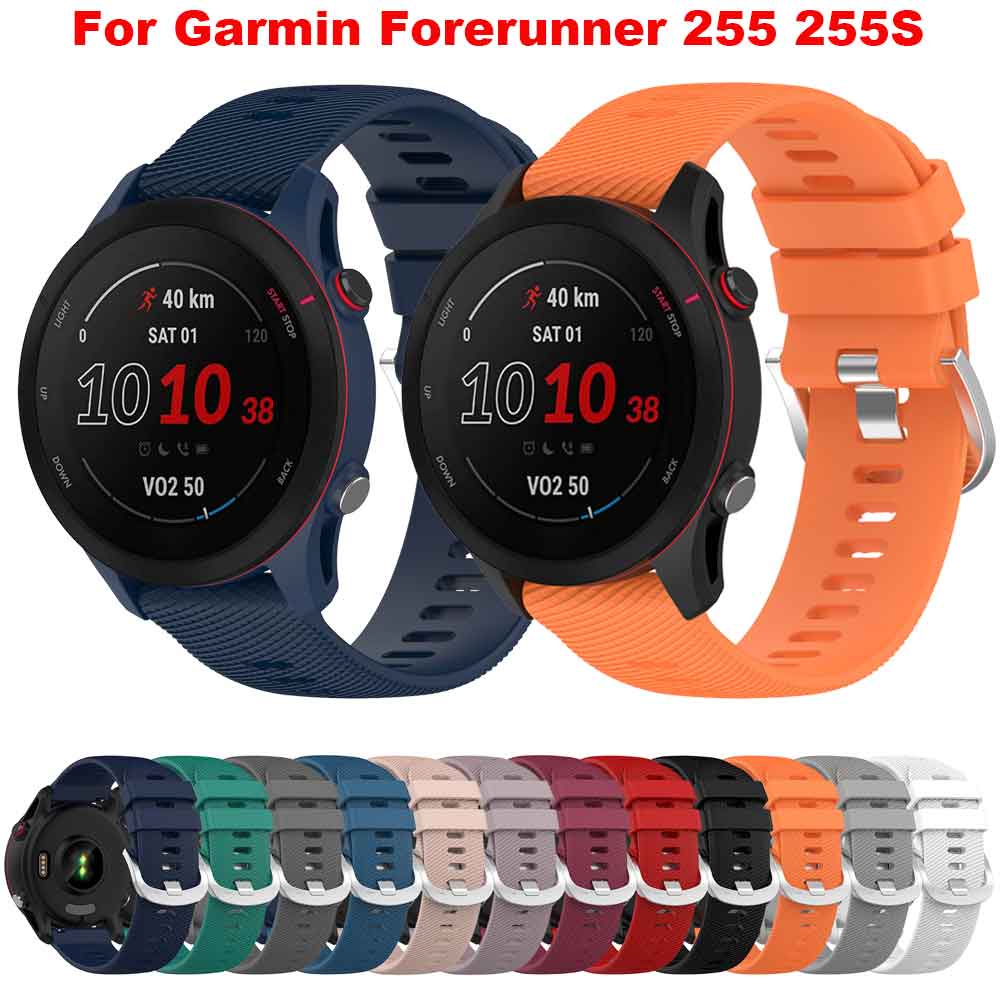 2x Bracelets 22mm Pour Garmin Forerunner 265 – Kwmobile, Neufs