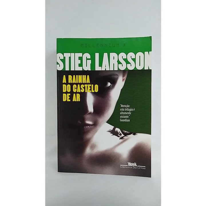 Livro A Rainha Do Castelo De Ar Stieg Larsson Shopee Brasil 4936