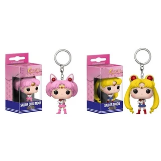Anime Marinheiro Lua Chaveiro PVC Chibi Figuras Da Pingente Menina Aniversário