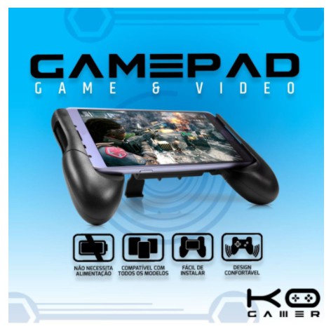 Game pad de celular jogos suporte - sem analógico
