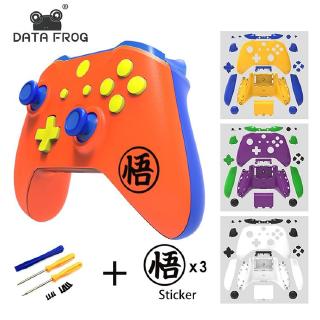 Data Frog Replacement Housing Shell Case For Xbox One Slim Controller  Custom Cover With Buttons Mod Kit For Xbox One Slim