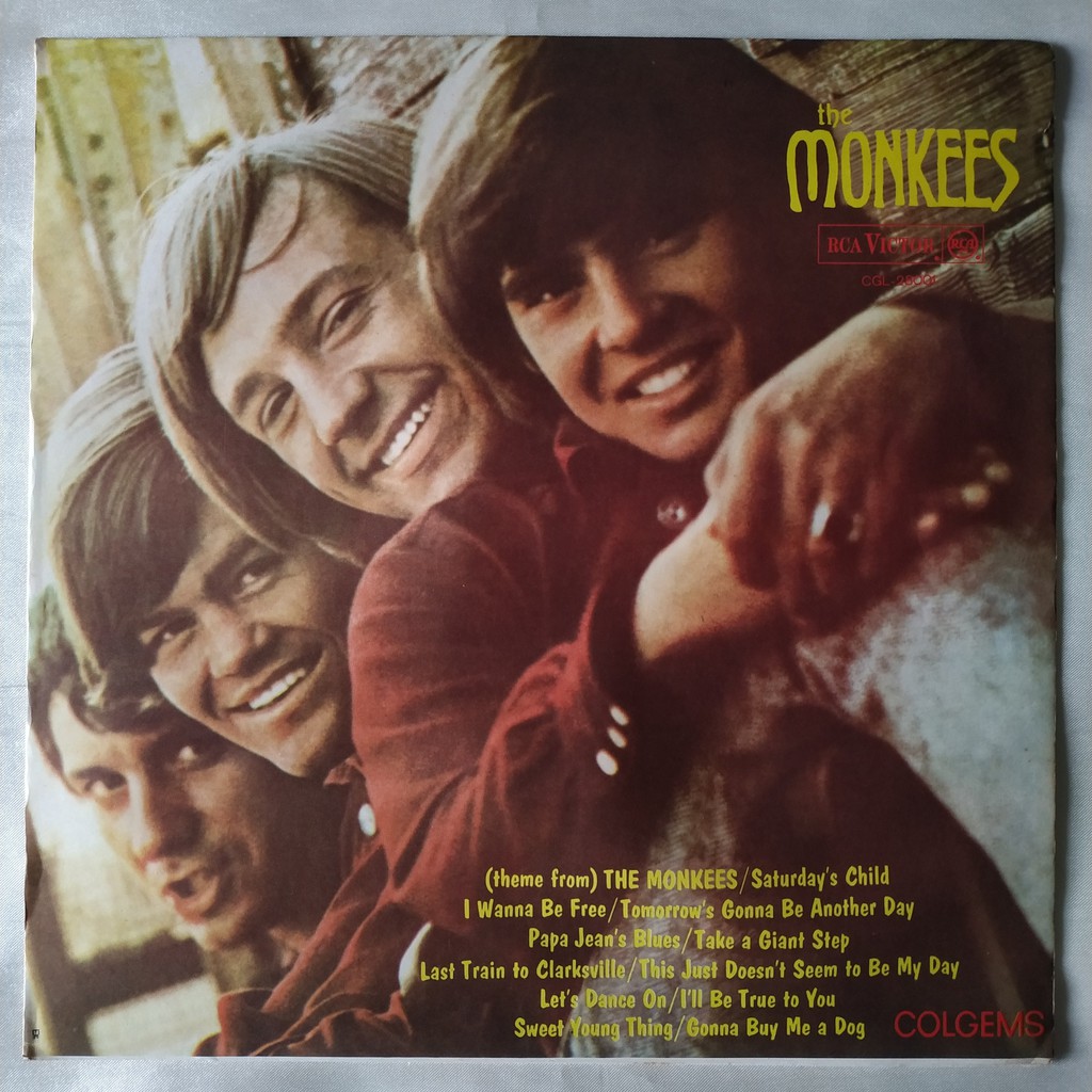 DISCO DE VINIL LP - THE MONKEES – THE MONKEES (1966) | Shopee Brasil