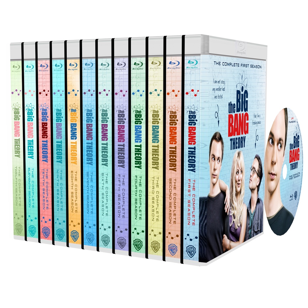 Blu-ray seriado The Big Bang Theory - Big Bang: a teoria - Edição
