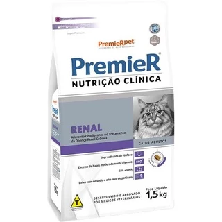 Ração Premier Nutrição Clínica Renal para Gatos