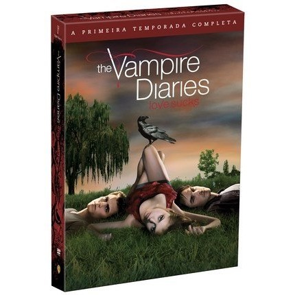 The Vampire Diaries - 1ª Temporada Completa - 5 Discos DVD COM LUVA ...