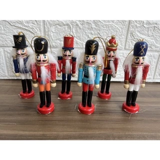 SOLDADINHO DE NATAL QUEBRA NOZES PARA MESA E ÁRVORE DE NATAL
