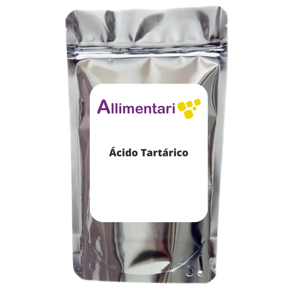 Ácido Tártarico Alimentício 500 g - Allimentari