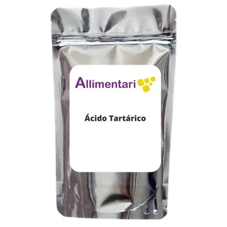 Ácido Tártarico Alimentício 500 g - Allimentari