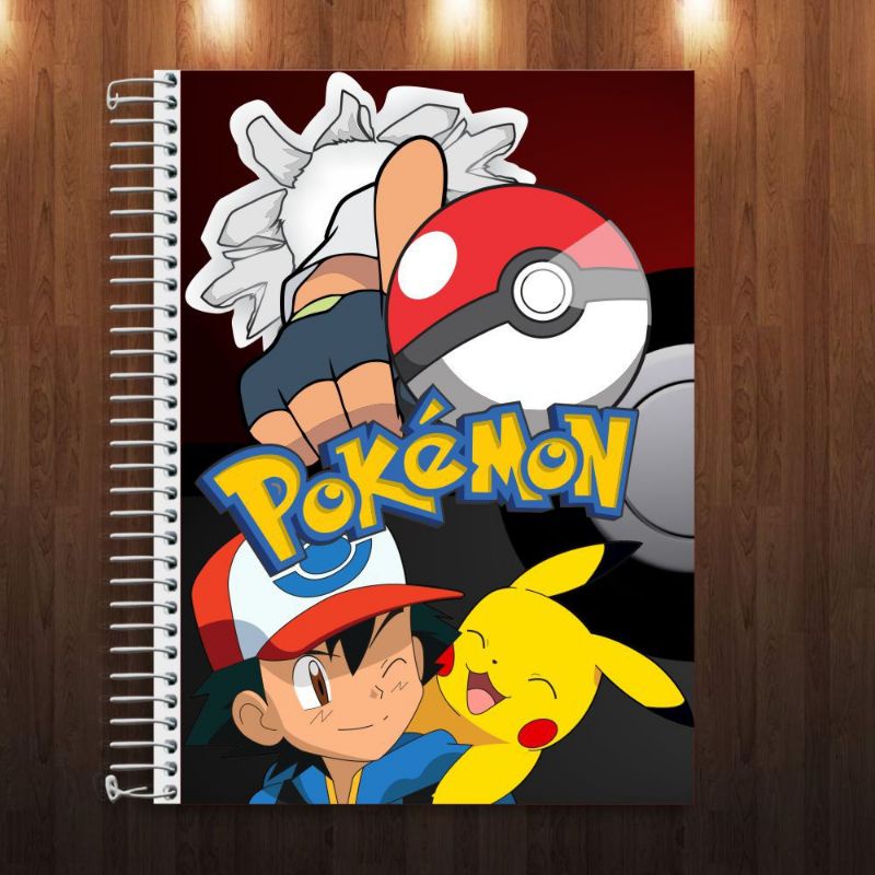 Adesivo para capa de caderno Pokémon | Shopee Brasil