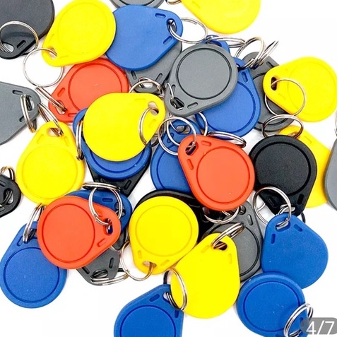 05 Chaveiro de aproximação Tag 125KHZ Compatível C/ Intelbras, AGL , HDL , etc. Leia a descrição