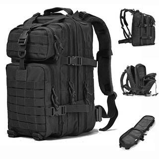 Mochila 50 Litros / 40 L Tática Camping Militar Resistente (NÃO VEM COM A  BANDEIRA)