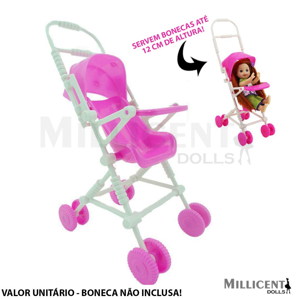 Carrinho de bebê Kelly Evi ou LoL - Para Barbie! | Shopee Brasil