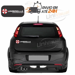 Adesivo Umbrella Corporation 30x7,5cm Decorativo