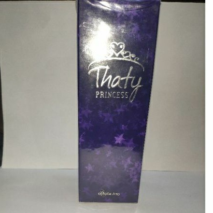 Colônia Thaty Princess 80ml Boticário Raro