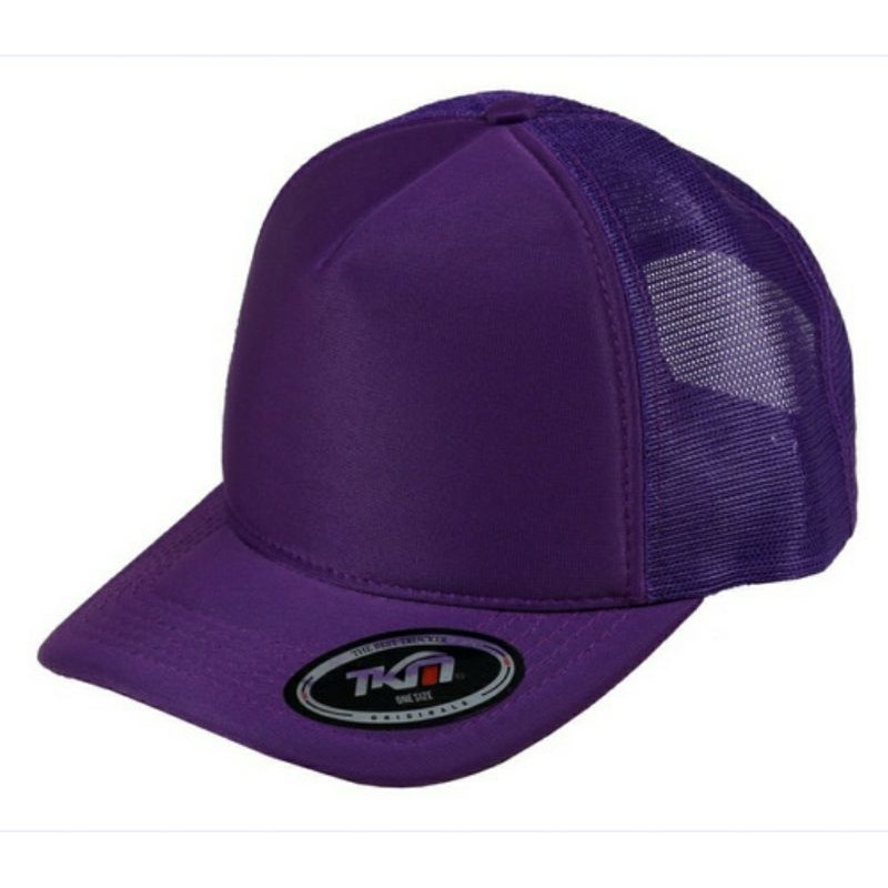 bone aba curva aba torta com espuma tracker tkm tkn roxo violeta liso ...