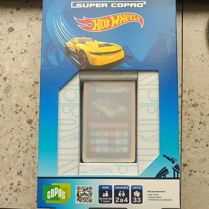 Jogos de Cartas Copag  Lister - Jogo de Cartas Hot Wheels Copag - 1un -  Copag