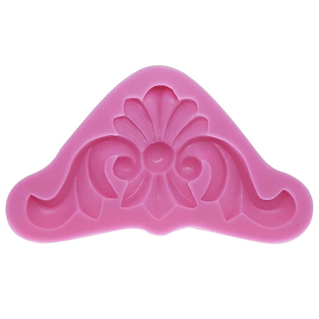 Molde 11cm de Quina Em Silicone Pasta Americana Biscuit Chocolate