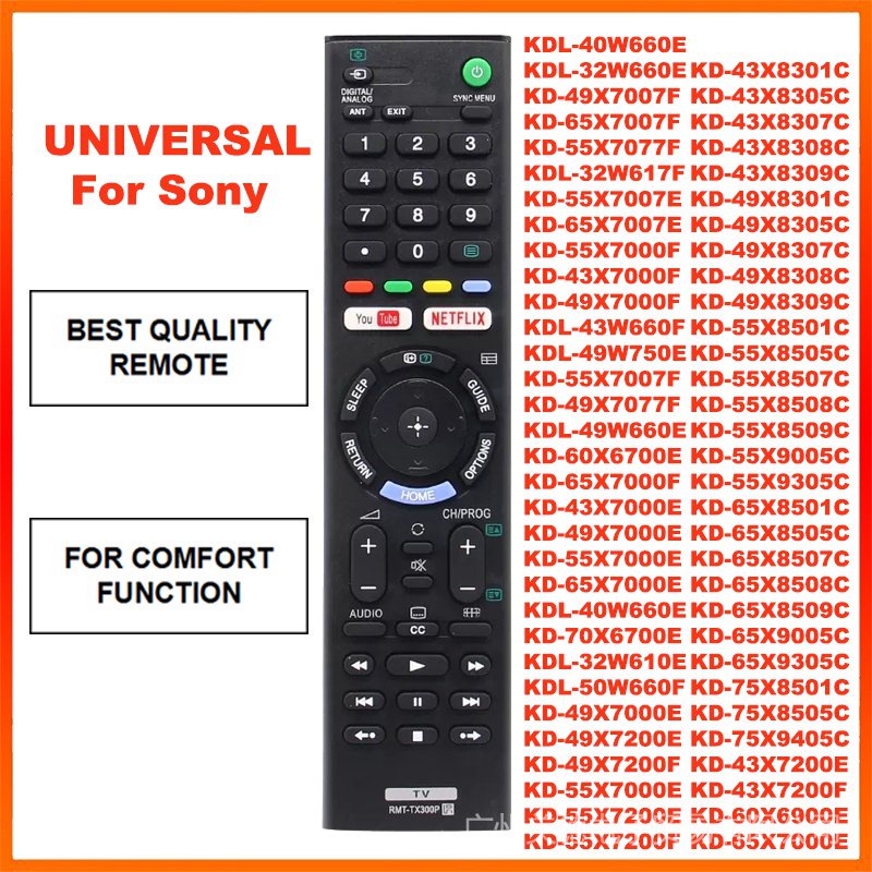 Bravia RMF-TX300U - Telecomando Di Ricambio Per Sony Smart 4K TV - Foto 10