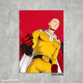 Quadros decorativo anime one punch man capítulo 166 mdf