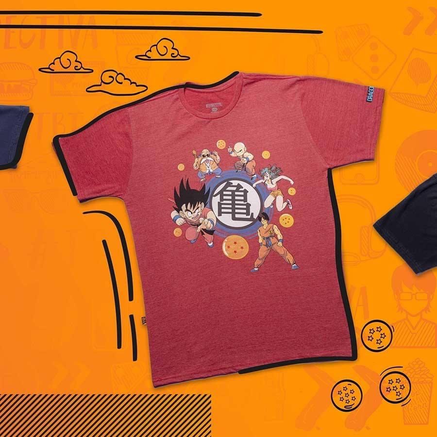 Camiseta Goku Dragon Ball Esferas do Dragão - Piticas PP - Tio Gêra