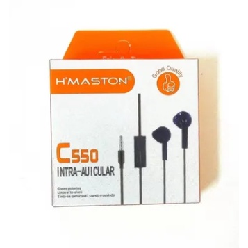 Fone De Ouvido Intra-auricular Outros C550 Com Microfone