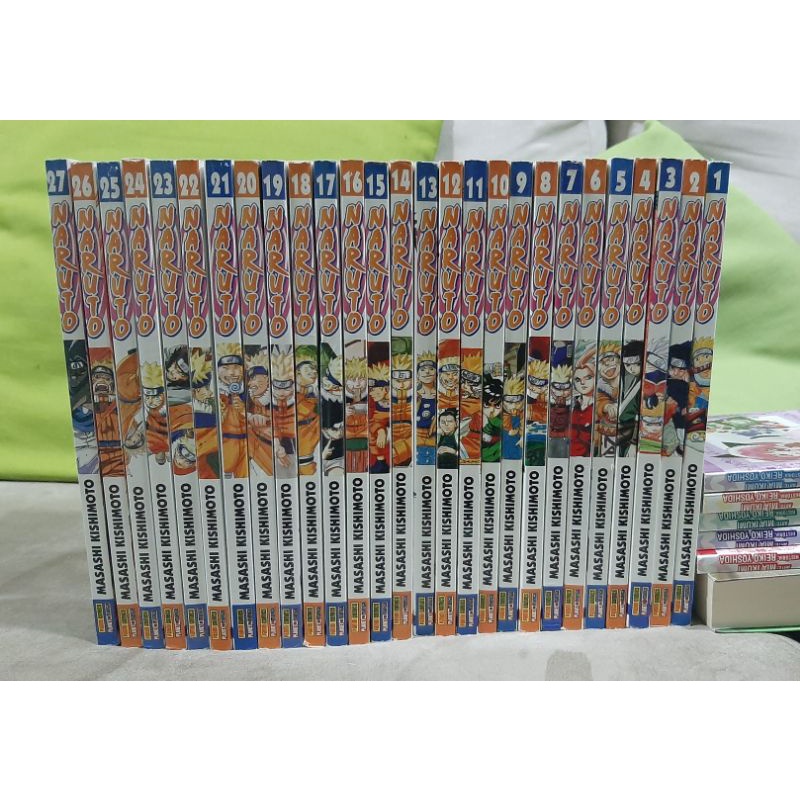 Mangá Naruto Clássico Coleção Completa