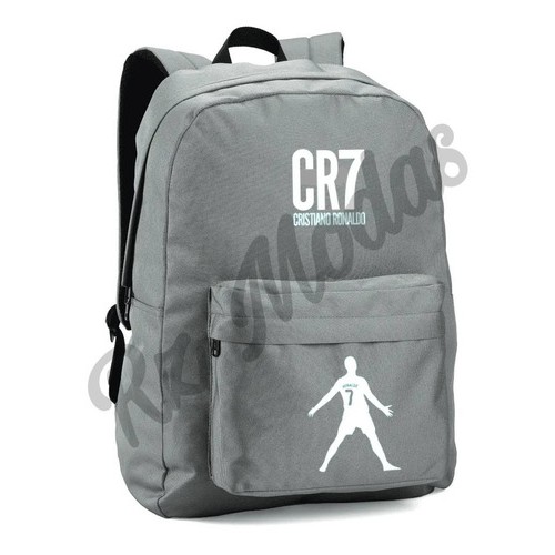 Mochila Bolsa Escolar Cristiano Ronaldo Cr7 Mod 2