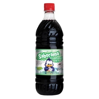 Xarope de Guarana Diet 970ml - Saborama