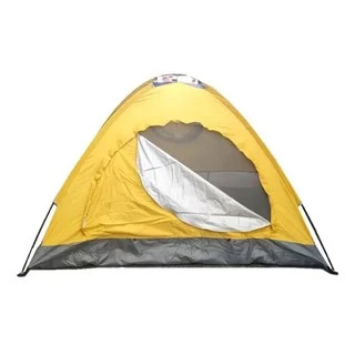 Barraca Camping 4 Pessoas Acampamento Praia amarelo/azul em Oferta na Shopee