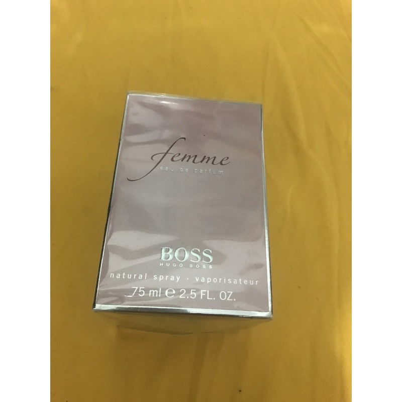 perfume hugo boss femme edp feminino 75ml Shopee Brasil