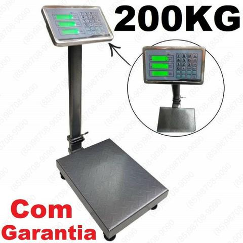Balança 200kg super bateria bivolt