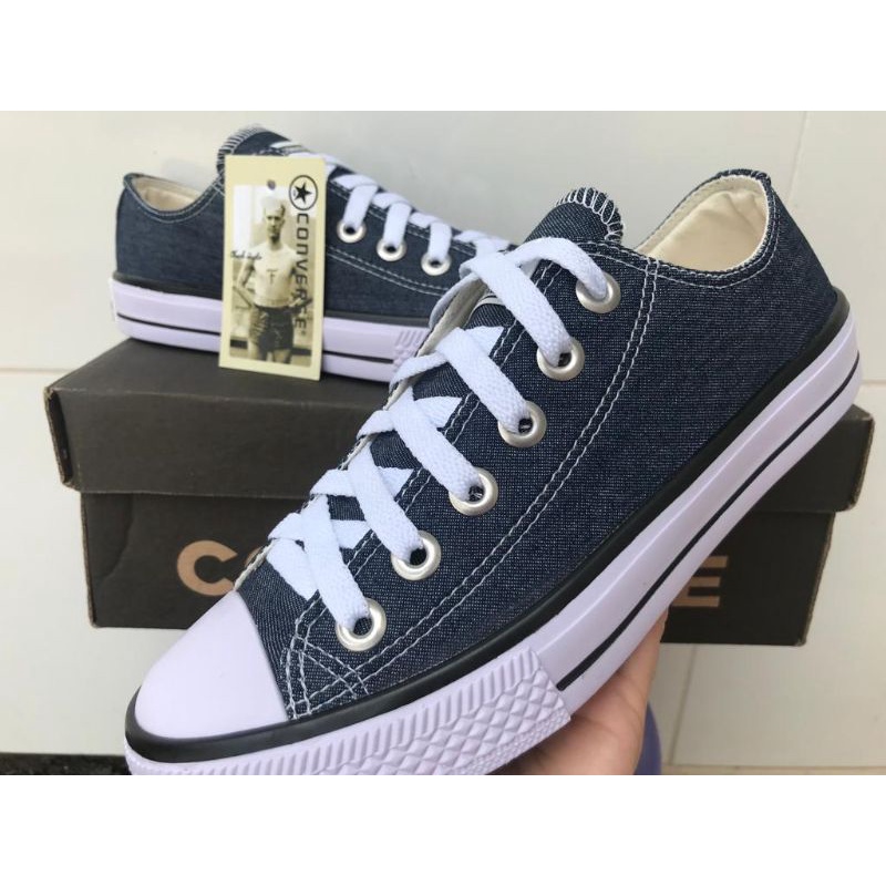 Tenis all best sale star converse jeans