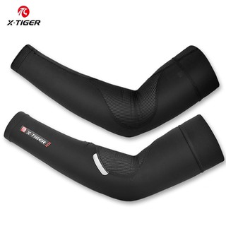 [X-TIGER Manga De Gelo Respirável Proteção UV Para Braços Esportivos Ao Ar Livre Cobertura De Mão De Resfriamento Solar Ciclismo