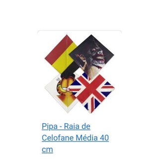 RAIA MEDIA 40X40 COM 25UNIDADES - SORTIDAS - Diamante Pipas
