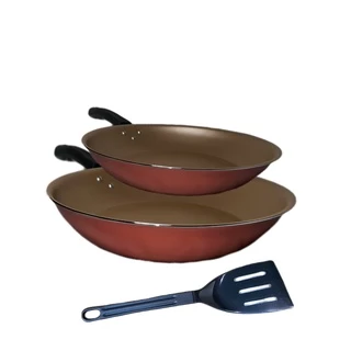 Conjunto Frigideira 2 Peças Marcolar N°24 E 26 Antiaderente em Oferta na Shopee