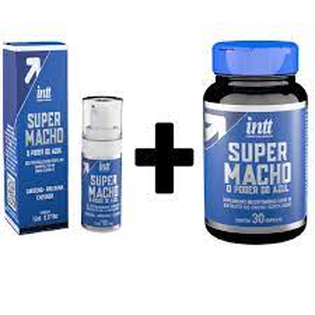 Kit Super Macho Potencializador Estimulante E Vasodilatador Masculino Intt Shopee Brasil 1878