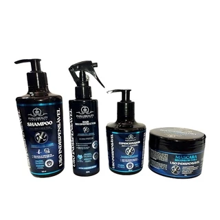 Kit Completo Reconstrução Capilar Uso Indispensável PhálleBeauty 4 itens