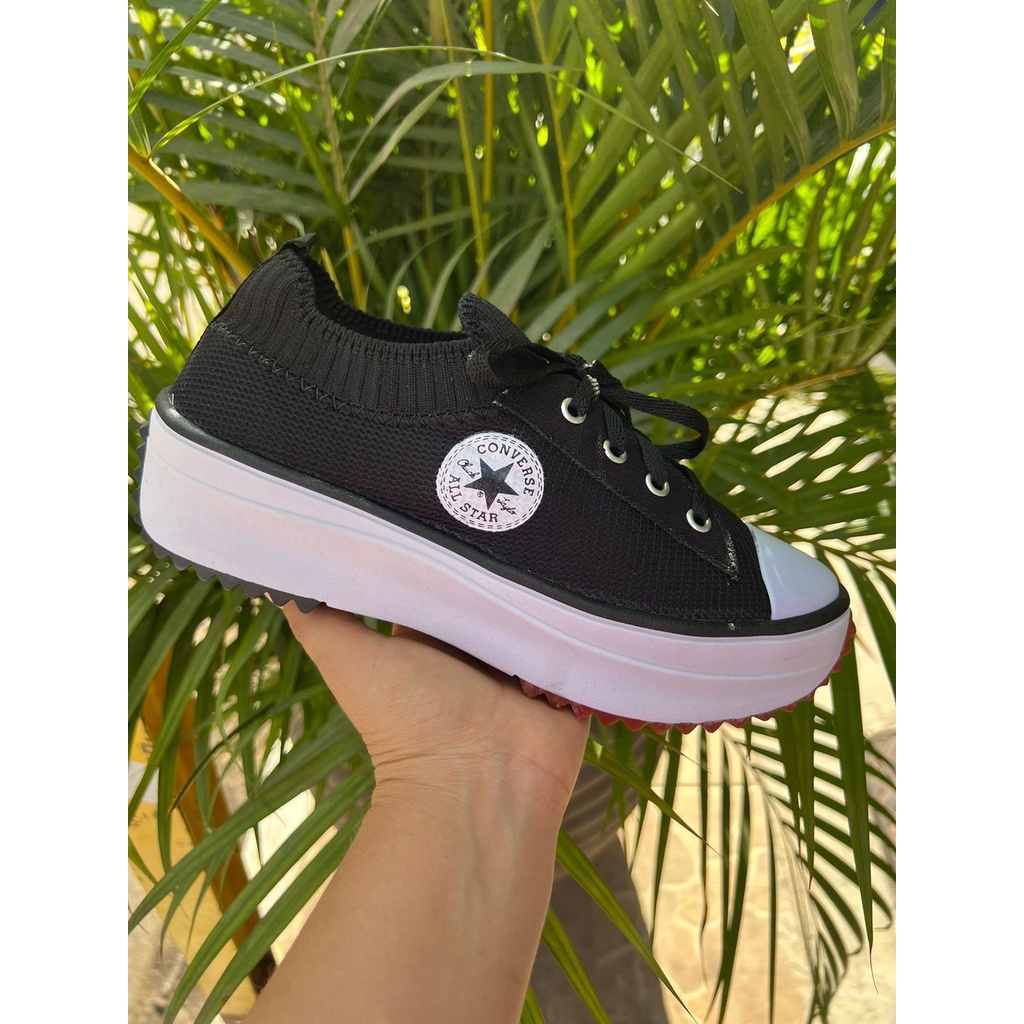 Tênis Converse All Star Tradicional - Preto - Chuck Taylor - Cano Curto -  Rock Star