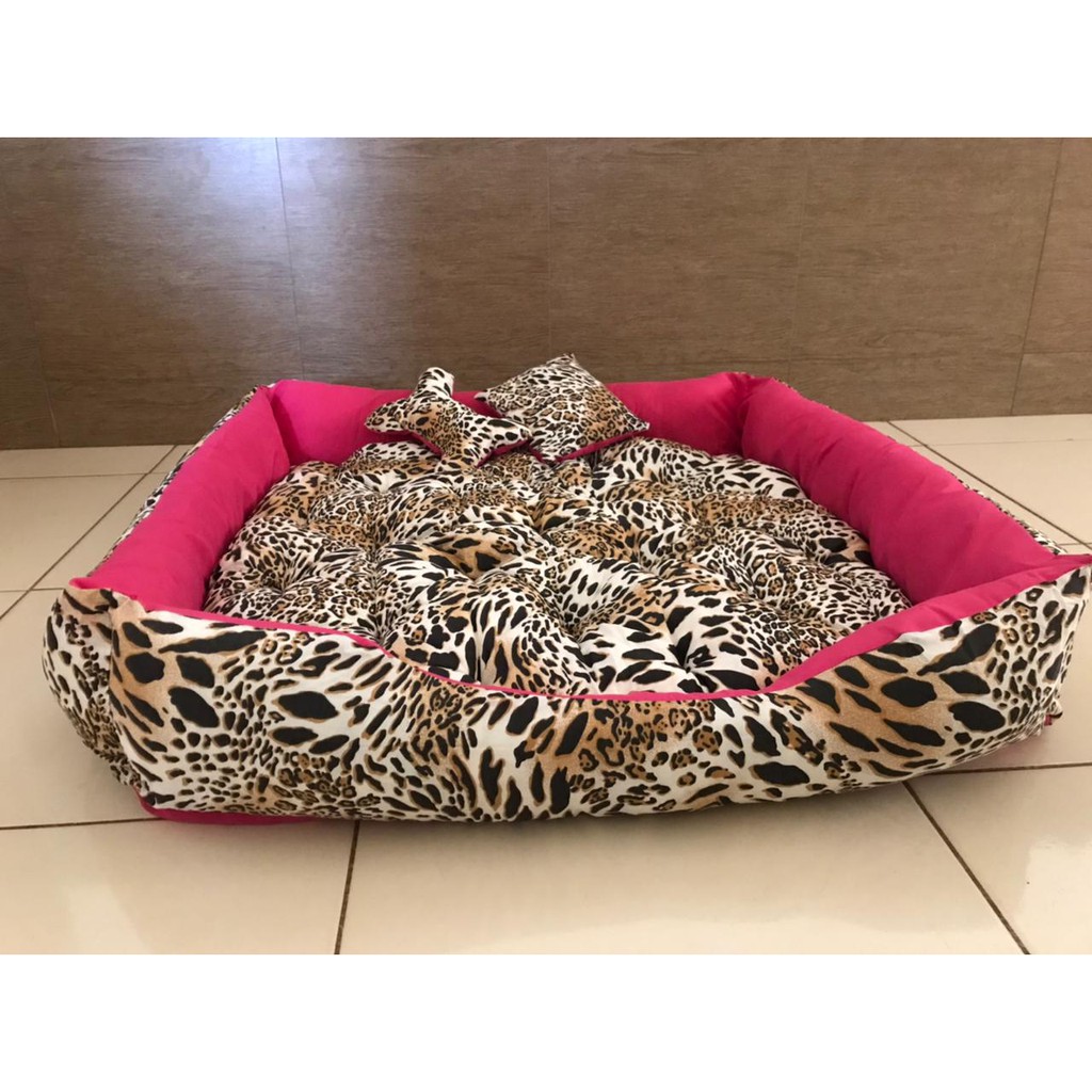 Caminha para Cachorro Porte Grande 1 Metro com almofada | Shopee Brasil
