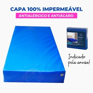 Capa Para Colchão Hospitalar Solteiro 100% impermeável Anti alérgico estado e Aprovado