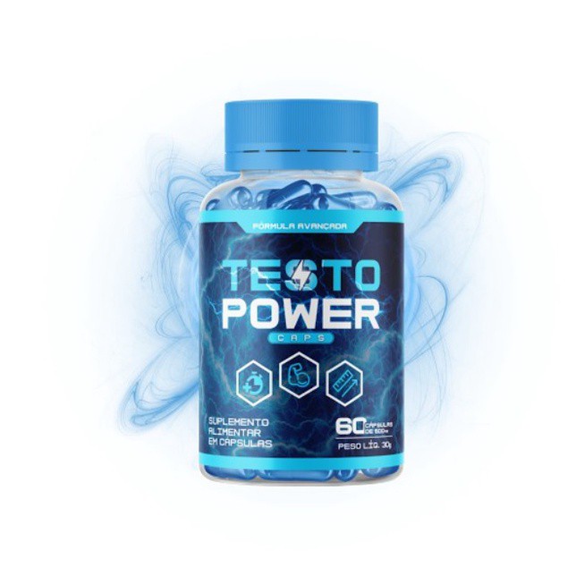 TESTO POWER 60 CAPSULAS ORIGINAL | Shopee Brasil